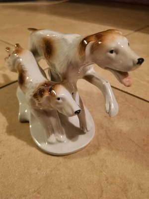 Porcelain decoration like new with small broken piece on tail