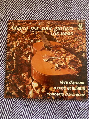 Adagio por una guitarra Los Mayas vinyl used, classical music
