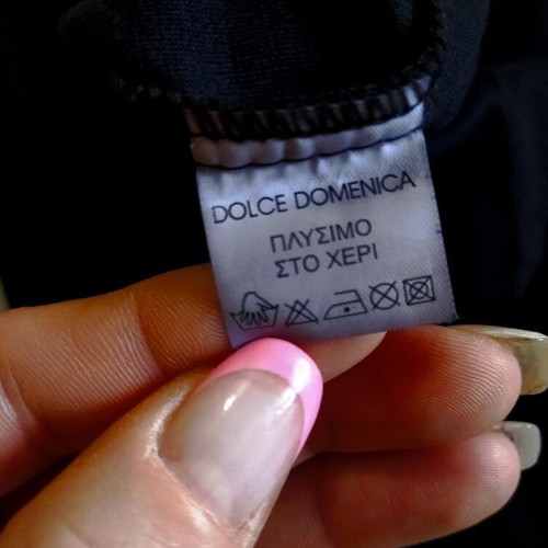 Dolce Domenica dress size M black like new