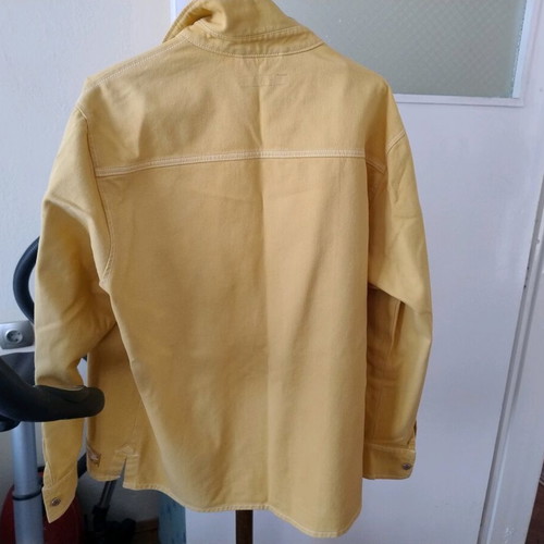Men's denim shirt Zara like new, yellow, size L