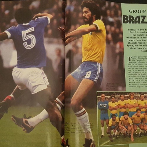 World Cup Spain 1982 album like new, English edition
