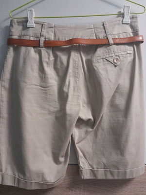 Beige trousers