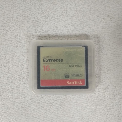 SanDisk Extreme CompactFlash 16GB memory card