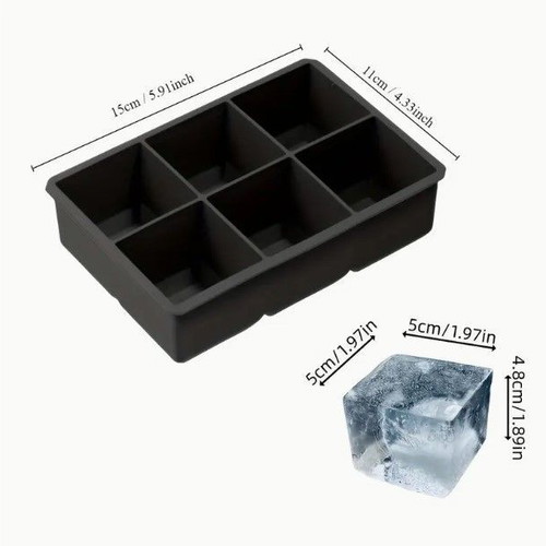 Large Silicone Ice Cube Tray new for XL Ice Cubes