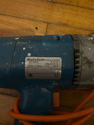 Black Decker used tool