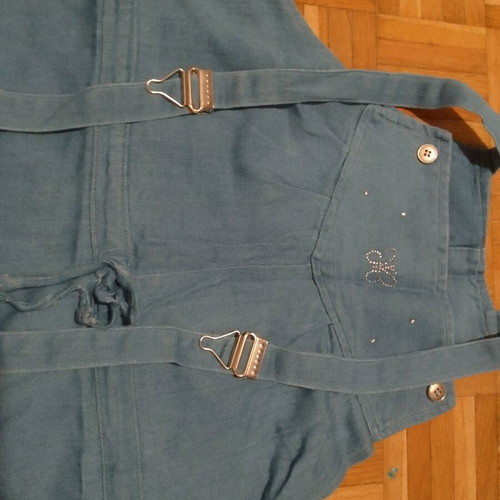 Maternity jumpsuit like new, blue
