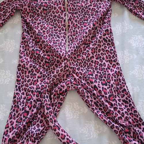 Baby costume pink tiger used, size 6-12 months