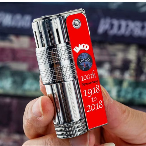 Imco 6700 lighter stainless steel 100th anniversary collection new
