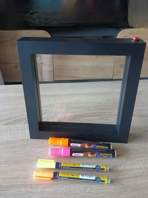 LED Message Frame with 4 markers