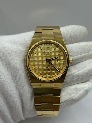 Tissot PRX Powermatic 80 gold men's watch