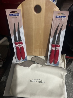 Tramontina knives set of 8, new