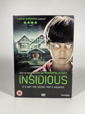 Insidious DVD σαν καινούργιο με αγγλικούς υπότιτλους και slipcase