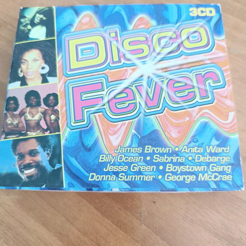 Disco Fever 3CD like new, electronic music