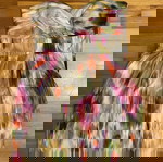  100% μεταξωτό στραπλες φόρεμα Warehouse Medium