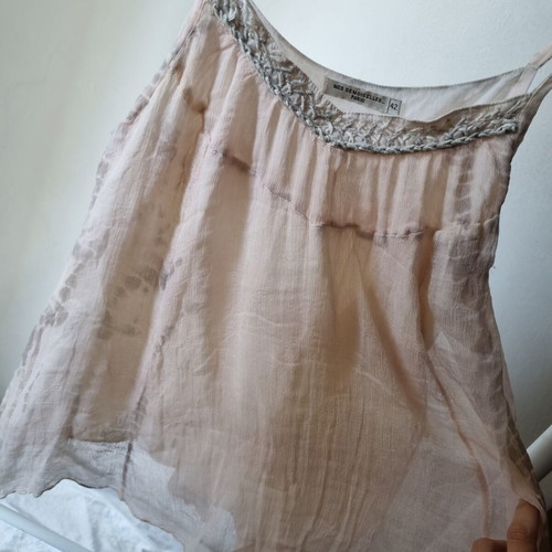 Mes demoiselles camisole like new, size M, pink boho design