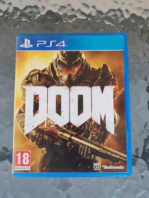 Doom παιχνίδι PS4 σε εξαιρετική κατάσταση