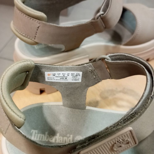 Timberland Everleigh anatomical sandals like new, size 40, grey beige