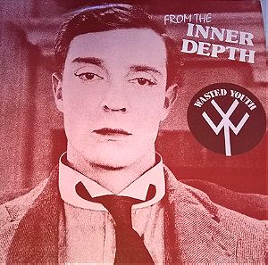 WASTED YOUTH-FROM THE INNER DEPTH-33RPM LP compilation-Post-Punk-New Wave