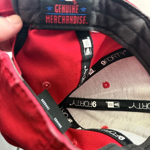 NYC Genuine Hat Red Like New