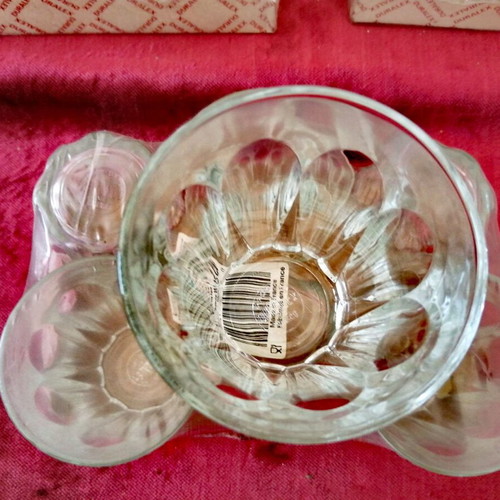Water Glasses 250 ml Set of 6 New from France