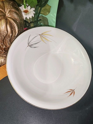 Porcelain bowl Winterling Röslau Bavaria new with gold rims