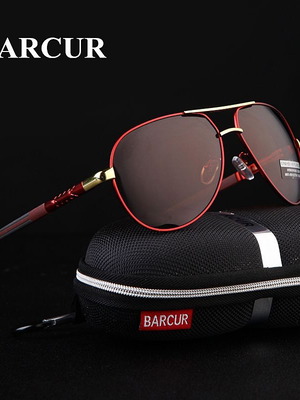 Barcur Original unisex γυαλιά ηλίου νέα, στυλ πιλότου, UV400