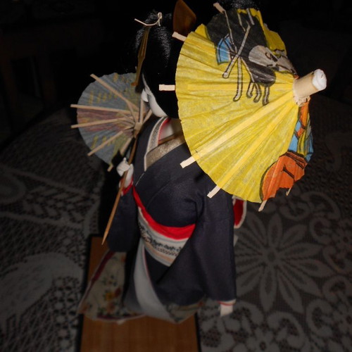 Vintage Japanese dolls like new, set of 3 pieces