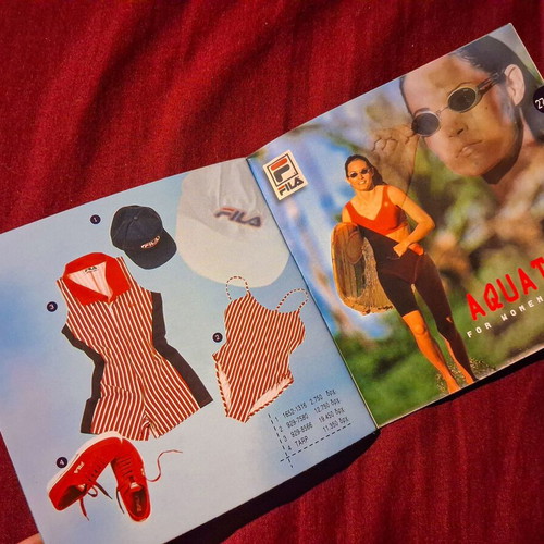 Fila 1997 small brochure like new, 31 pages