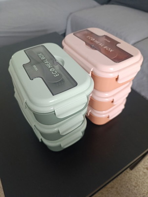 Vicko food containers with compartments, set of 6