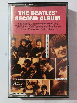 Касета Beatles Second Album използвана, рядко американско издание