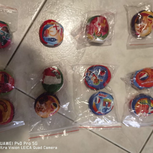Kelloggs Coco Pops World Cup 2014 collectible set, 12 items