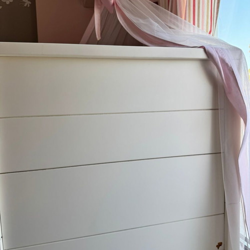 Baby Cot with Mattress like new, adjustable for growing child