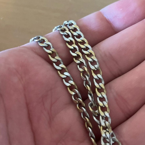 Silver-gold chain
