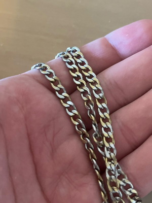 Silver-gold chain