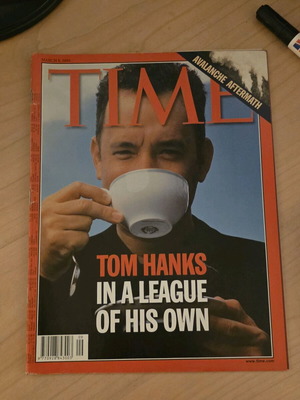 Time Magazine март 1999 с Том Ханкс като нов