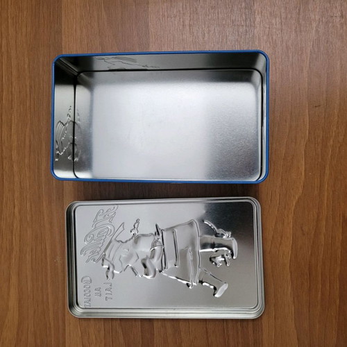 Vintage tin cookie box