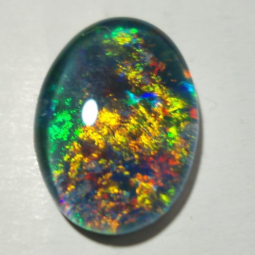 Australlian Opal Opal Doublet Galaxy 3.8 ct new