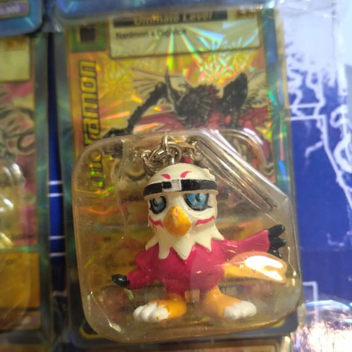 Digimon Hawkmon keychain new