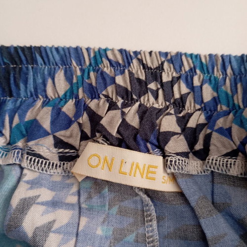 On Line maxi skirt blue, like new, size S/M
