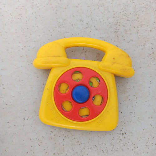 Kiddicraft Telephone Rattle toy used