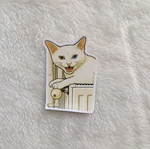 Cat sticker new