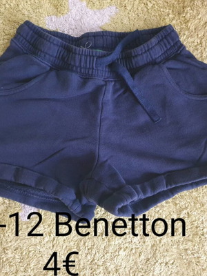 Σορτς για κορίτσι Benetton και h&m σαν καινούργια, πακέτο 12 τεμαχίων