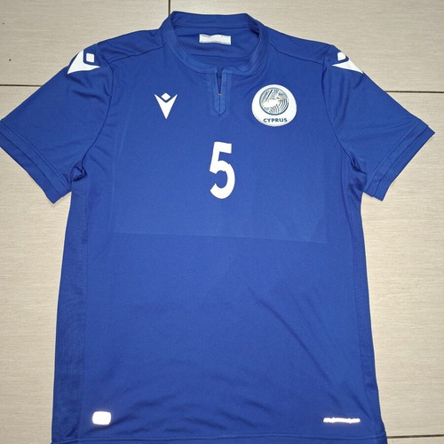Cyprus official friendly match worn jersey, size XL