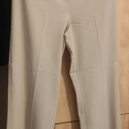 Anna Riska pants XL beige like new with side zipper