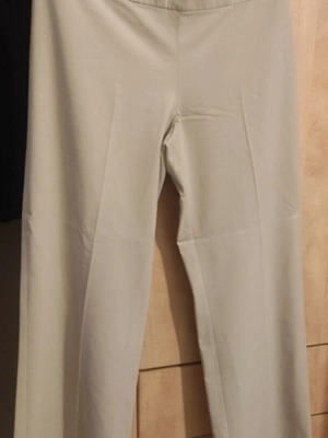 Anna Riska pants XL beige like new with side zipper