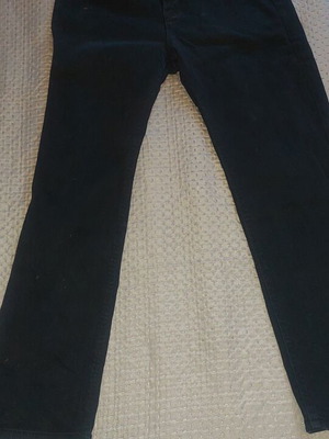 Stradivarius black jeans used with bleach stain, size S 36 8