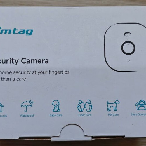 Vimtag 4MP Outdoor and Indoor Camera IP66 Waterproof with Color Night Vision and Two-Way Audio