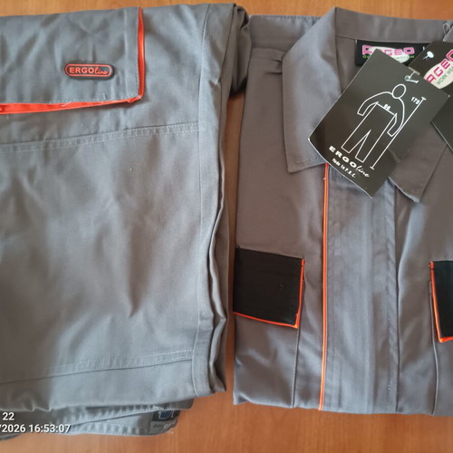 Ergo Line Work Pants and Jacket Set Large new