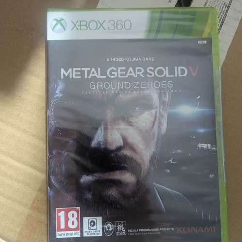 Metal Gear Solid V Ground Zeroes Xbox 360 new
