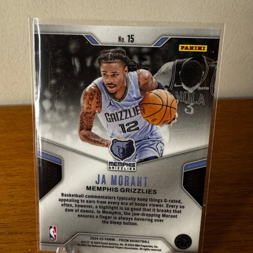 2024-25 Panini Prizm Basketball Ja Morant Dominance #15 card like new